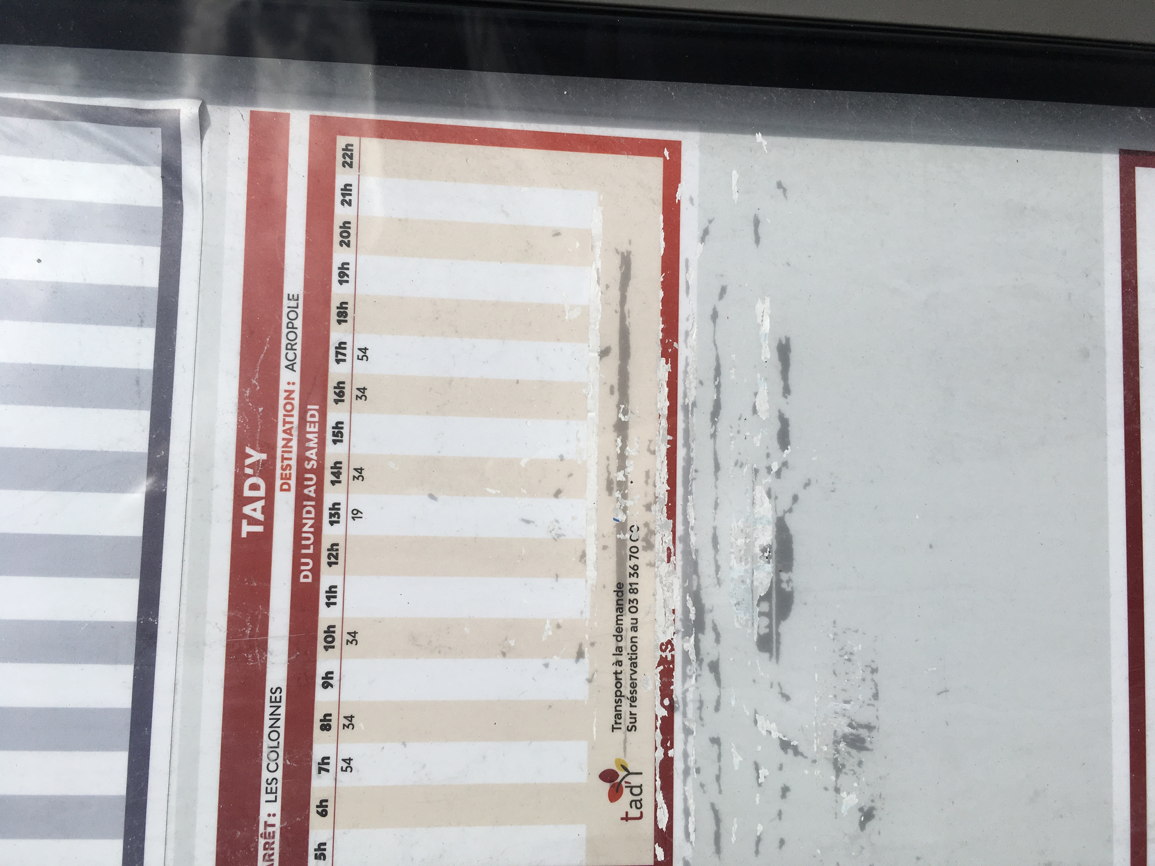 Horaire bus